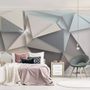 Geometric Trigon Wallpaper Mural