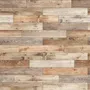 Papier peint panoramique en bois recyclé