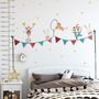 Kids Circus Safari Animals Wall Decal Sticker