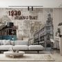 Vintage Shanghai City Wallpaper Mural