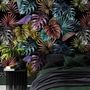 Colorful Tropical Leaf Wallpaper Mural