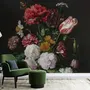 Dutch Florals Still Life Flowers in Vase Wallpaper Mural