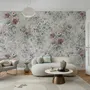 Vintage Floral Wallpaper Mural