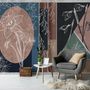 Abstract Floral Art Wallpaper Mural
