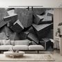 Modern Geometric Shapes Wallpaper Mural