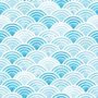Seashell Pattern Wallpaper Mural for Nursery and Kids Room