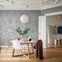 Monochrome Tropical Botanical Wallpaper Mural