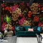 Fancy Skull Pattern Wallpaper Mural
