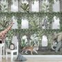 Kids Tropical Animals Around the Arch Wallpaper Mural