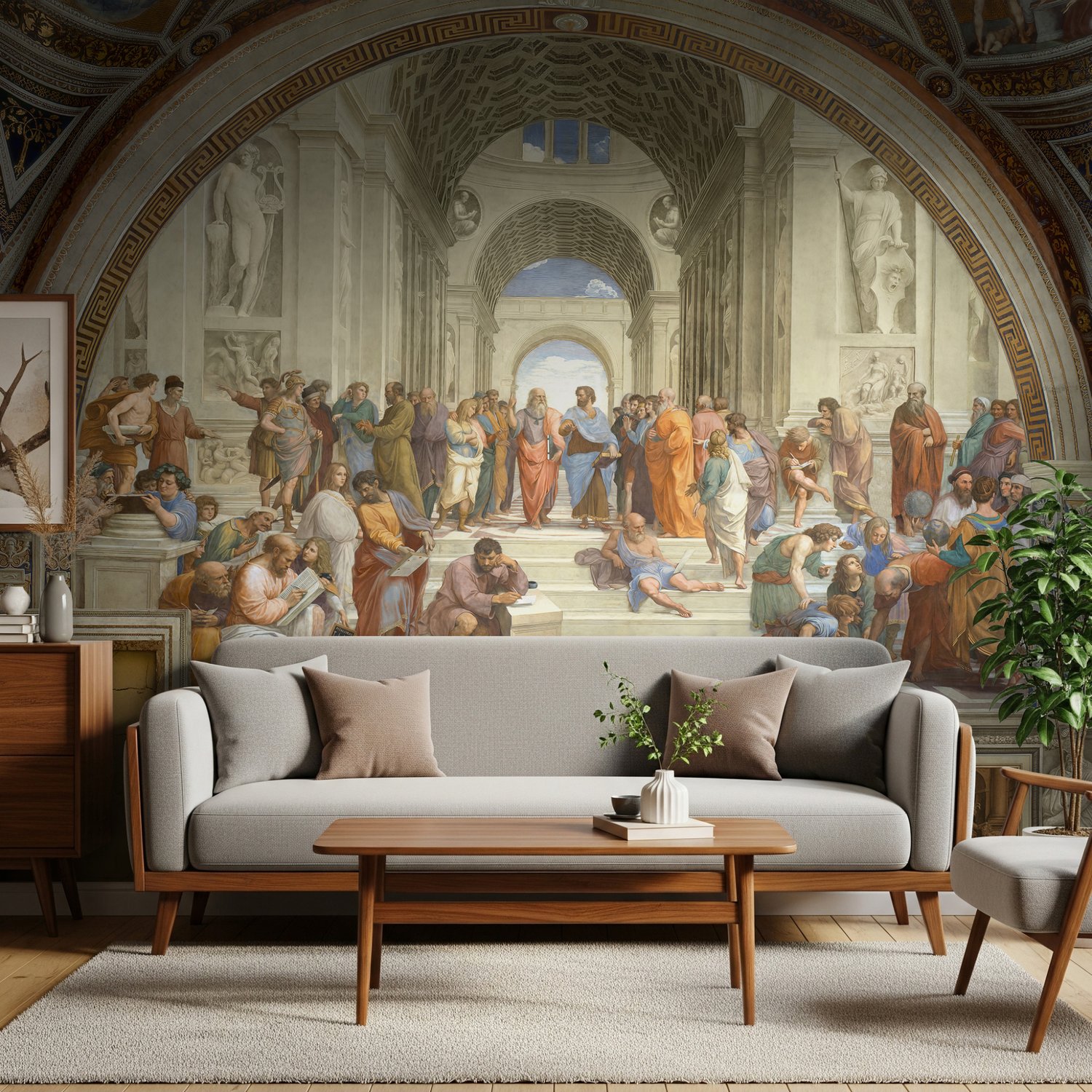 European Renaissance Wallpaper Wallpaper Mural - Peel and Stick
