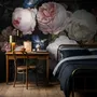 Dutch Floral Victorian Flower Bouqet Wallpaper Mural