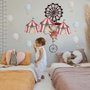 Kids Watercolor Circus Amusement Park with Little Hot Air Balloon Wall Decal Sticker
