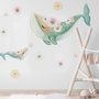 Kids Cute Whale Sea Animals Wall Decal Sticker