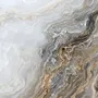 Dark Marble Gray and Brown Waves Wallpaper Mural