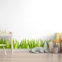 Kids Watercolor Green Plants Wall Decal Sticker