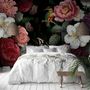 Colorful Peony Floral Bouqet Wallpaper Mural