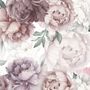 Soft Peony Nursery Floral Wallpaper Mural