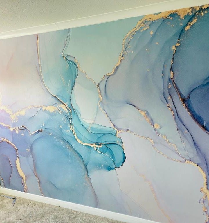 Abstract Art Marble Wallpaper Mural