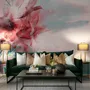 Abstract Lily Wallpaper Mural