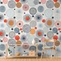 Abstract Colorful Circle Wallpaper Mural