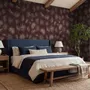 Tropical Palm Leaf and Birds Wallpaper Mural