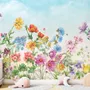 Cute Kids Nursery Floral Garden Wallpaper Mural