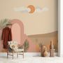 Abstract Desert Art with Stairs Wallpaper Mural