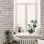 Bohemian Abstract Shibori Art Wallpaper Mural