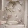 3D Look Florals with Pearls Lux Flowers Wallpaper Mural