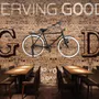 Bicycle Brick Wall Art Wallpaper Mural