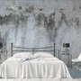 Graubraune Grunge-Zementstil-Fototapete