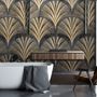 Papier peint panoramique Art déco doux style Gatsby