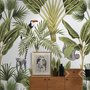 Banana Leaf with Toucan Koala Animals Wallpaper Mural