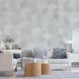 Scandinavian Style Pastel Geometric Design Wallpaper - STYLE 1