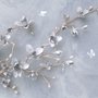Papier peint artistique fleurs et branches de magnolia