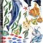 Kids Undersea Animals Wall Decal Sticker