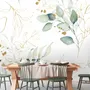 Eucalyptus Leaf Pattern Wallpaper Mural