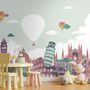 Kids Historical Places Wallpaper Mural