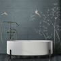 Watercolor Dark Forest Wallpaper Mural