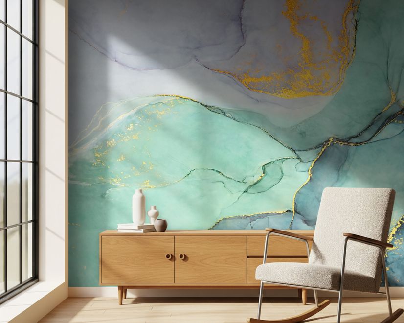 Colorful Marble Wallpaper Mural