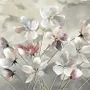 Papier peint panoramique floral pastel à l'huile