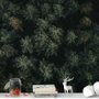 Pine Forest Aerial View Wallpaper Mural