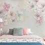 Watercolor Soft Flower Wallpaper Mural