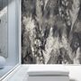 Dark Feather Monochrome Wallpaper Mural