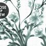 Monochrome Botanical Plants Chinoiserie Wallpaper Mural
