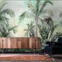 Exotic Palm Tree Landscape Wallpaper Mural