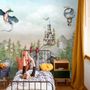 Kids Dragons Fairytale Cute Prince and Princess Wallpaper Mural