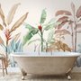 Bunte Tropische Bananenbaum-Fototapete