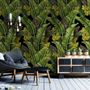 Green Banana Leaves Wallpaper Mural