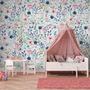 Watercolor Spring Floral Wallpaper Mural